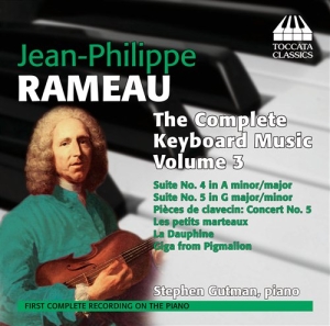 Rameau - Keyboard Music Vol 3 in der Gruppe CD bei Bengans Skivbutik AB (997087)