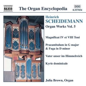 Scheidemann Heinrich - Organ Works Vol 5 in der Gruppe Externt_Lager / Naxoslager bei Bengans Skivbutik AB (998382)
