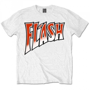 R: Queen Flash Gordon Mens White T Shirt in der Gruppe Merchandise bei Bengans Skivbutik AB (V-2628305)