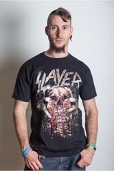 Slayer Skull Clench Mens T Shirt in der Gruppe Merchandise bei Bengans Skivbutik AB (V-2628845)