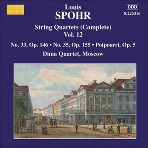 Spohr Louis - String Quartets Vol. 12