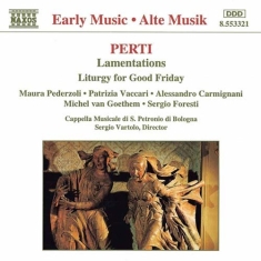 Perti Giacomo Antonio - Lamentations