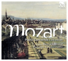 Kristian Bezuidenhout - Mozart Piano Concertos K. 413, 414, 415
