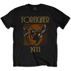 Foreigner - Est 1977 Uni Bl T-Shirt