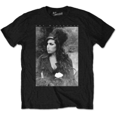 Amy Winehouse - Flower Portrait Uni Bl     (L)