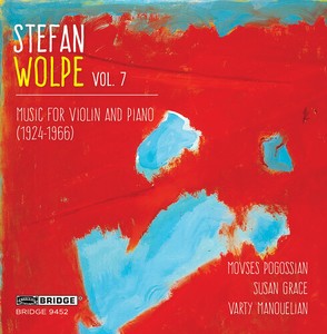 Wolpe S. - Vol.7:Music For Violin & Piano