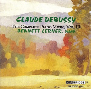 Lerner Bennett - Complete Piano Music 3