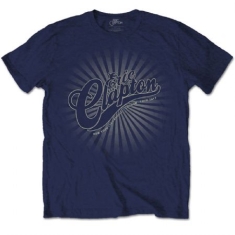 Eric Clapton - Eric Clapton Unisex Tee: Logo Rays (M)