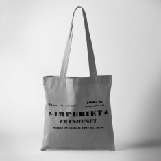 Imperiet - Tote bag Fryshuset Grå