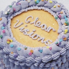 100% - Clear Visions (Transparent Teal Vin