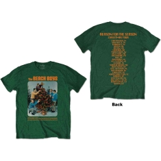 The Beach Boys/ Unisex T-Shirt: Xmas Album (Back Print) (L)