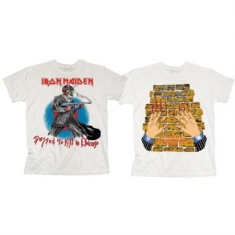 Iron Maiden -  Unisex T-Shirt: Chicago Mutants (Back Print) (L)