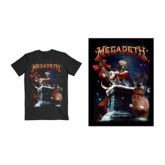Megadeth - Santa Vic Chimney Uni Bl T-Shirt (XL)