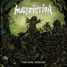 Malediction - Soil Throne The (Splatter Vinyl Lp)