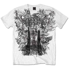 Avenged Sevenfold - Land Of Cain Uni Wht   (XL)