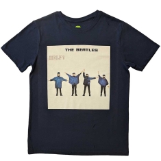 The Beatles - Help! Album Cover Uni Navy   (2XL)