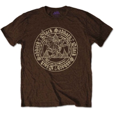 Black Sabbath - Henry Pyramid Emblem Uni Brown
