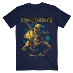 Iron Maiden - Pom Gold Eddie Uni Navy