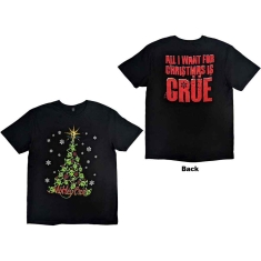 Motley Crue - Xmas Crue Uni Bl (M)