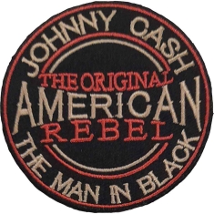 Johnny Cash - American Rebel Woven Patch