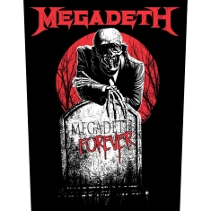 Megadeth - Tombstone Back Patch