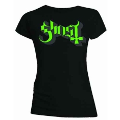 Ghost - Green/Grey Keyline Logo Skinny Lady Bl   (L)