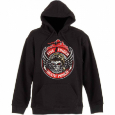 Five Finger Death Punch - Bomber Patch Uni Bl Hoodie 