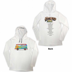 Fleetwood Mac - Albums Bus Lightweight Wht Hoodie 