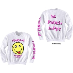 Yungblud - Raver Smile Uni Wht Sweatshirt