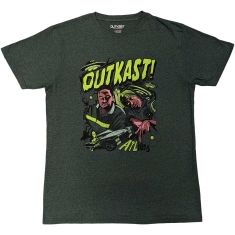 Outkast - Atliens Un Green T-Shirt  (S)