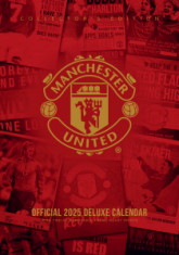 Manchester United Fc  - 2025 A3 Deluxe Calendar