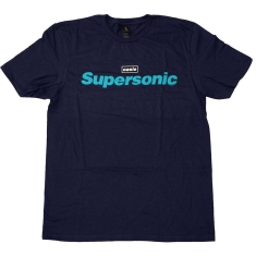 Oasis - Supersonic Title Colour Navy T-Shirt  (2XL)