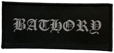 Bathory - Patch Logo (4,4 X 10,2 Cm)