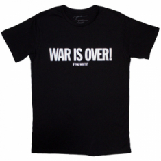 John Lennon - War Is Over Uni Bl T-Shirt