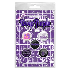 Deep Purple - Logo Button Badge Pack