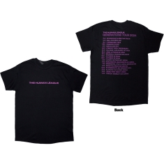 Human League - Generations Tour 24 Text Uni Bl T-Shirt