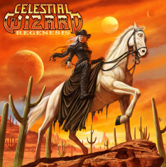 Celestial Wizard - Regenesis (Orange Marbled Vinyl LP)