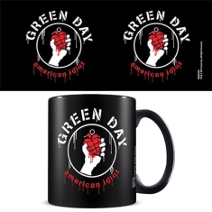 Green Day - American Idiot Black Mug