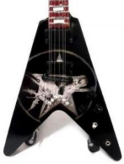 Testament - Minigitarr Eric Peterson (Höjd 25Cm