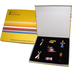 Beatles - Yellow Submarine Band Pin Badge Set