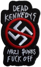Dead Kennedys - Patch Nazi Punks Fuck Off (8,9 X 5,