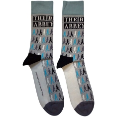 Beatles  - Abbey Road Colours Crossing Repeat Uni Grey Socks (Eu 36-40)