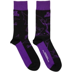 Black Sabbath - Logo & Demon Uni Bl Socks (Eu 36-40)