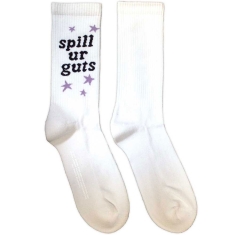Olivia Rodrigo - Spill Your Guts Uni Wht Socks (Eu 36-40)