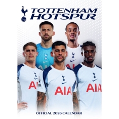 Tottenham Hotspur Fc - 2026 A3 Calendar 