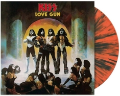 Kiss - Love Gun (Tangerine/Aqua Splatter Vinyl)
