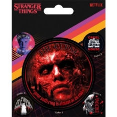 Stranger Things - 80S Horror Vinyl Sticker