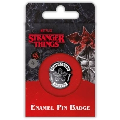 Stranger Things - Demogorgon Hunter Enamel Pin Badge