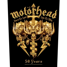 Motorhead - Core 50Th Back Patch