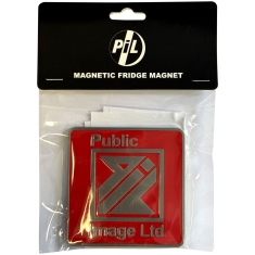 Pil - New Logo Red Magnet